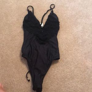NEW Ella Moss Black One piece swimsuit
